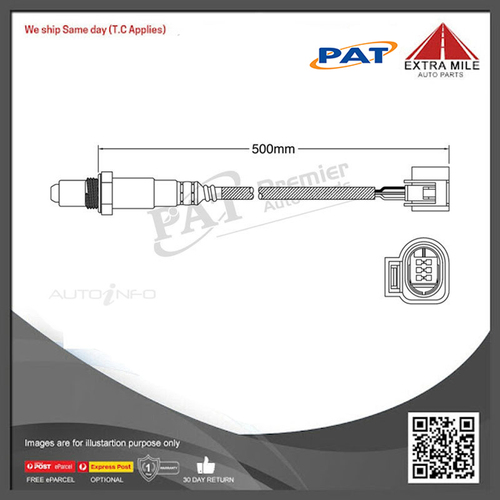 PAT Pre-Cat. Oxygen Sensor For Mini R61 Cooper 1.6L 4CYL N16 B16A - EGO-742