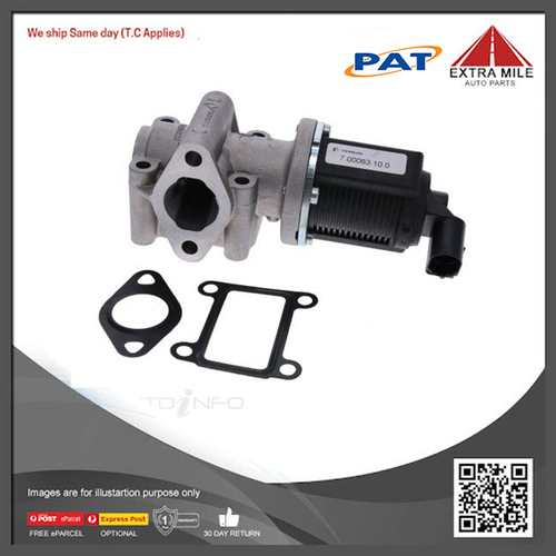 PAT EGR Valve For SAAB 9-5 Linear 1.9Tid 1.9L Z19DTH 14 16V DOHC - EGR-015