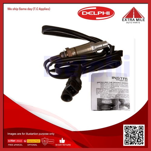 Delphi Oxygen Sensor For Alfa Romeo Milano 2.5L/3.0L 6Cyl 2492cc/2959cc