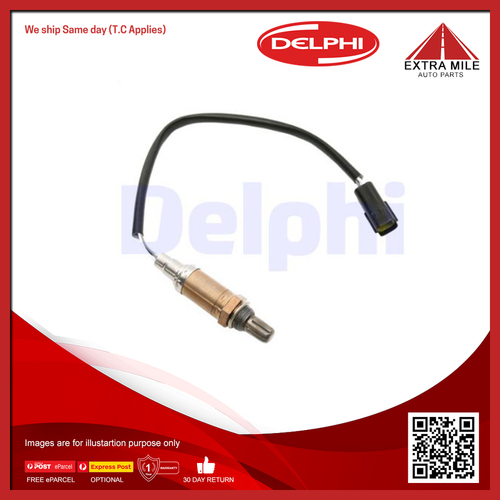 Delphi Oxygen Sensor Front/ Rear For Kia Sephia 1.8L 4Cyl 1793cc 1998-2001