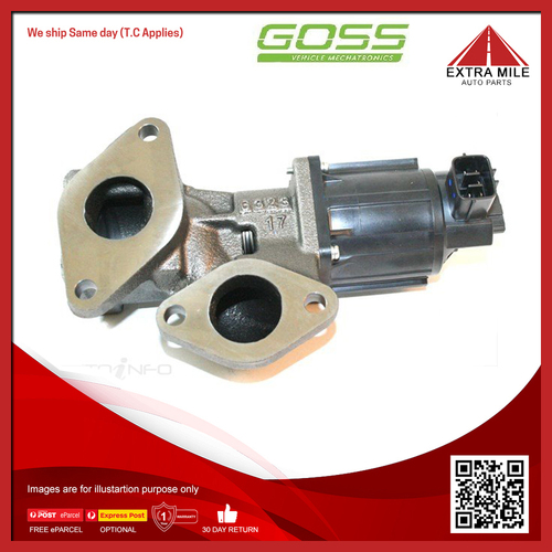 Goss EGR Valve For Isuzu D - Max TFR TFS 3.0L 4JJ1 - TCX I4 16V DOHC - EV125GEN