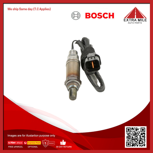 Bosch Oxygen Sensor For Mitsubishi Starwagon WA 2.0L PA4W, PB4W, PC4W