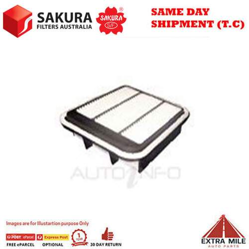 Sakura Air Filter For Mitsubishi Grandis BA Petrol 4Cyl 2.4L 2004 - 2011