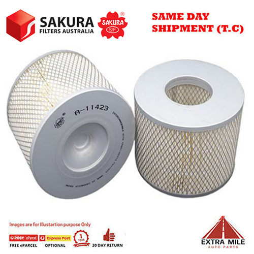 SAKURA Air Filter For TOYOTA HILUX RZN169R 2.7L 1997 - 2002 