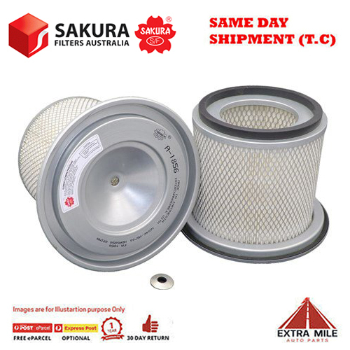 SAKURA Air Filter For NISSAN SAFARI GRAN ROAD Y61 4.5L 1997 - 2002 