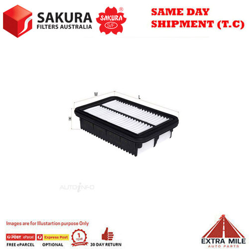 Sakura Air Filter For Kia Picanto TA 05/2011-03/2017