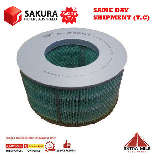 SAKURA Air Filter For TOYOTA TOYOACE 400 V1U90R 4.0L 1984 - 1995 