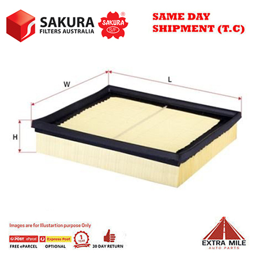 SAKURA Air Filter For NISSAN NAVARA ST,ST-X King CAB D23,NP300 2.3L 2015-On 