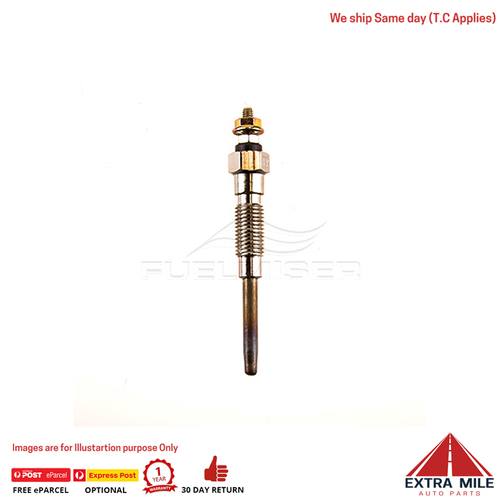 GLOW PLUG - for TOYOTA HIACE LH162R 2000-2002 - 3.0L 4CYL - FGP-105