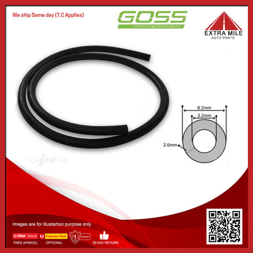 Goss Fuel & Emission Hose 3MM X 1M - FH30L10