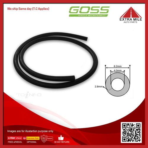 Goss Fuel & Emission Hose 4MM X 1M - FH40L10