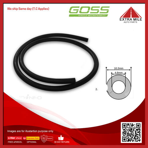 Goss Fuel & Emission Hose 5MM X 1M - FH50L10