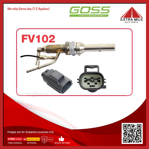 Goss Fuel Vapour Valve For Mazda BT - 50 XT XTR 3.2L P5AT I5 20V DOHC - FV102