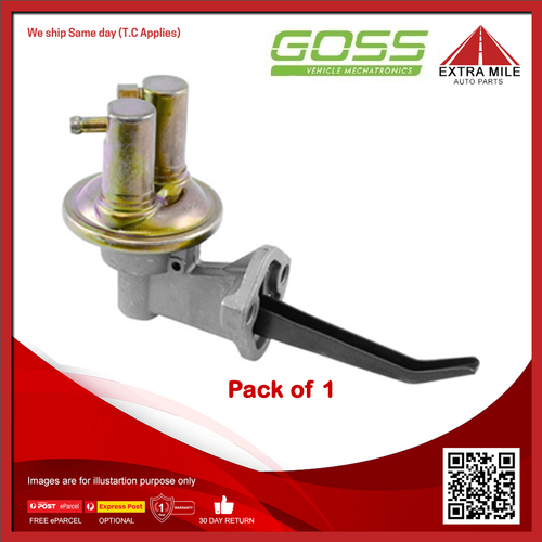 Goss Mechanical Fuel Pump For Dodge Phoenix 5.2L 318 V8 3sp Auto 4dr RWD