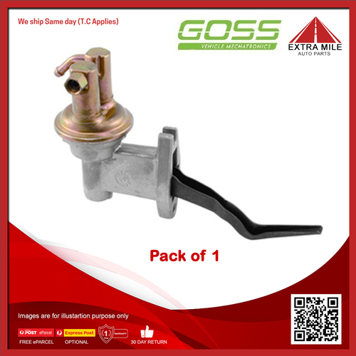 Goss Mechanical Fuel Pump For Ford Bronco Gen3 5.8L 351 V8 Auto/Man 2dr 4WD