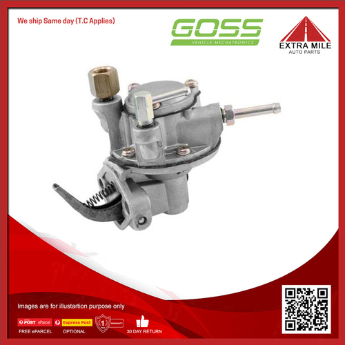 Goss Fuel Pump - Mechanical For Toyota Corolla KE26R,KE10R,KE17R 1.3L,1.5L,1.2L