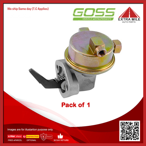 Goss Mechanical Fuel Pump For Toyota Corona RT132 2.0L 18R, 18R-C 4cyl Auto/Man