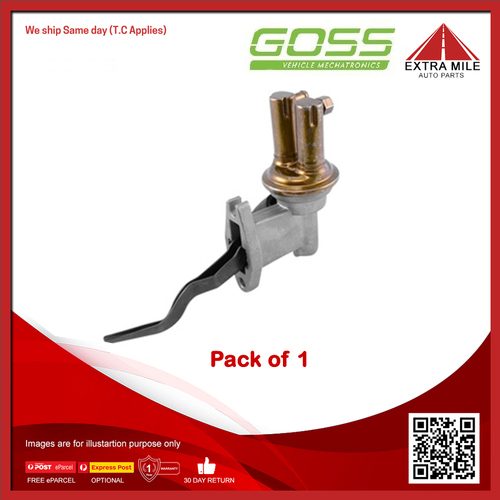 Goss Mechanical Fuel Pump For Ford F350 4.9L/5.8L 302 351 V8 4sp,5sp Auto/Man