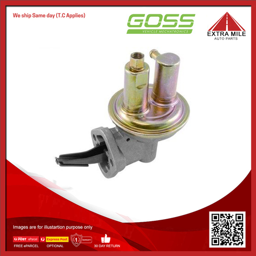 Goss Fuel Pump - Mechanical For Ford F250 3.9L,4.1L 240 I6 12V OHV Utility