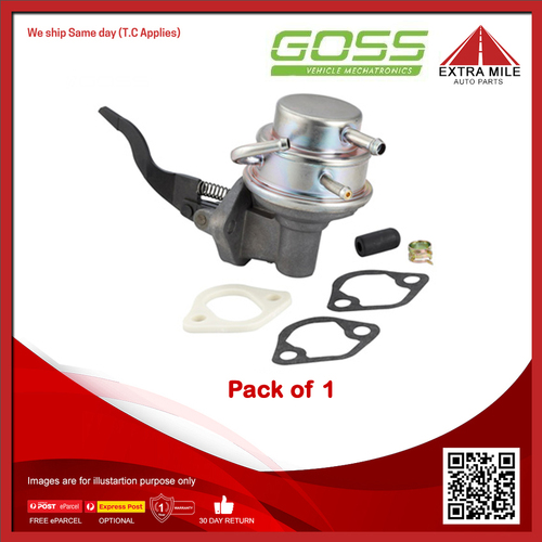 Goss Mechanical Fuel Pump For Mitsubishi Sigma [GH GJ GK GN] 2.0L/2.6L 4G52 4G54