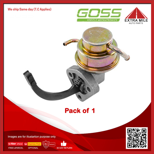 Goss Mechanical Fuel Pump For Nissan Skyline C210 2.4L L24 6cyl 3sp,5sp Auto/Man