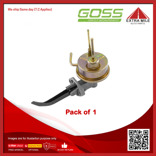 Goss Mechanical Fuel Pump For Toyota Sprinter AE86 1.6L 4A-C 4cyl 5sp Man 2dr