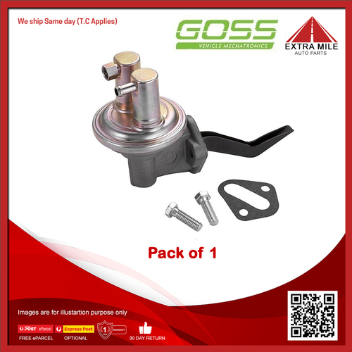 Goss Mechanical Fuel Pump For TVR Griffith 200 4.7L 289 V8 4sp Man 2dr RWD