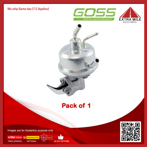 Goss Mechanical Fuel Pump For Nissan Patrol Y60 GQ 4.2L TB42S 6cyl Auto/Man