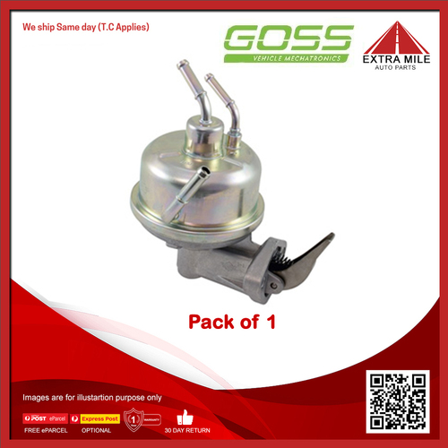 Goss Mechanical Fuel Pump For Toyota Landcruiser FJ70, FJ62R, FJ73R, FJ75R 4.0L