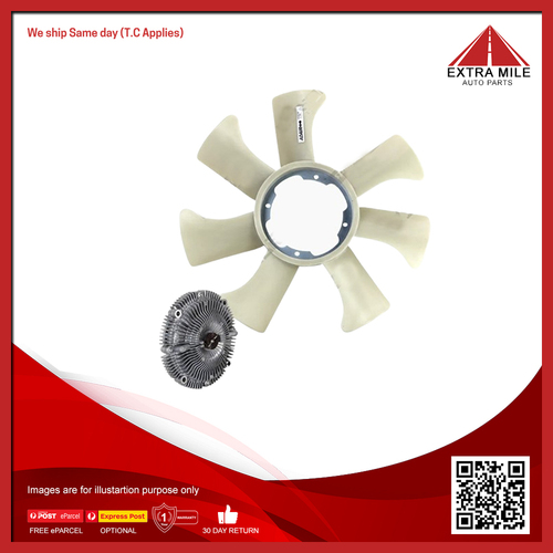 Fan Clutch & Blade Kit For Nissan Pathfinder RX, ST, TI R50 3.3L Petrol VG33E