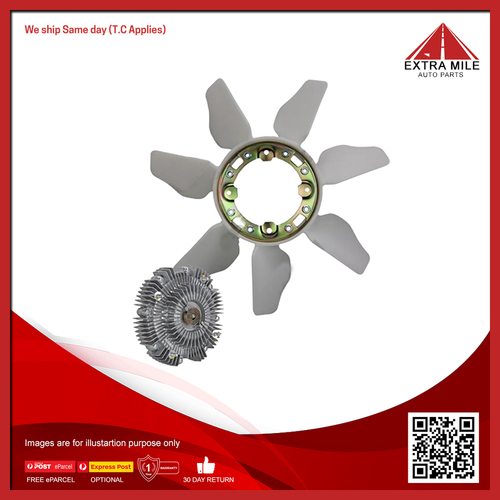 Fan Clutch & Blade Kit For Toyota Hiace GDH201R/206R/226R/300R/320R 2.8L 1GDFTV