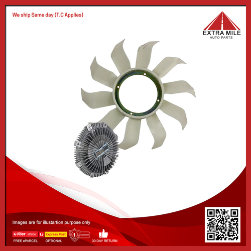 Fan Clutch & Blade Kit For Nissan Patrol DX,ST, ST-L,ST-S, TI GU Y61 3.0L Diesel