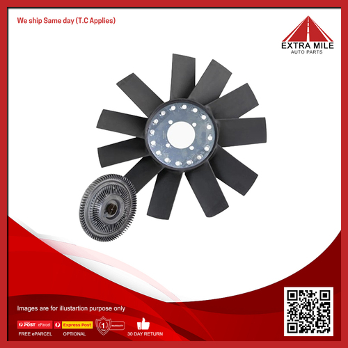 Fan Clutch & Blade Kit For Ford Ranger PX1, PX2, PX3 2.2L/3.2L Diesel P4AT, P5AT