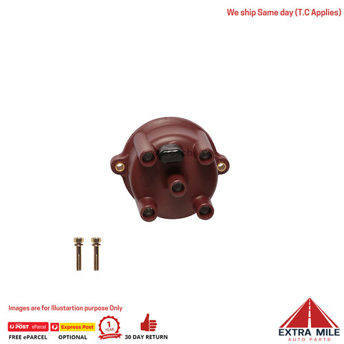 Bosch Distributor Cap For Toyota Starlet EP71R 1.3L 2ETELU 4D Hatchback