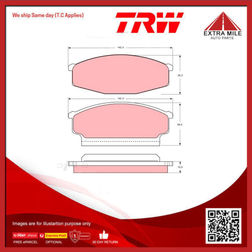 TRW Brake Pad Set - GDB748