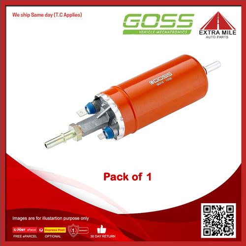 Goss Electric Fuel Pump For Ford F100 4.9L 302 V8 3sp 4sp Auto/Man