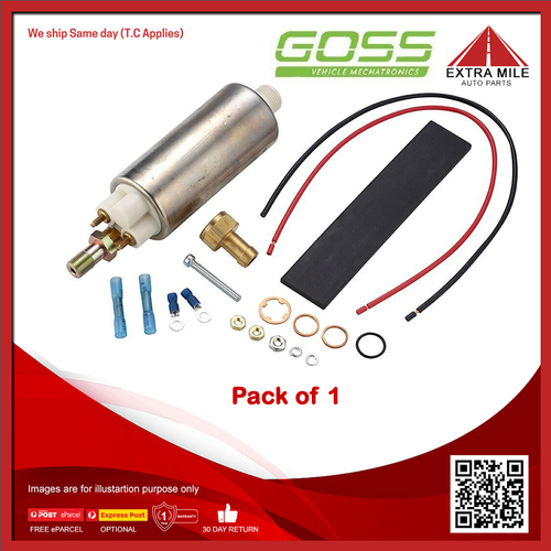 Goss Electric Fuel Pump For Toyota Crown MS112 2.8L 5M-E 6cyl 4sp Auto 4dr