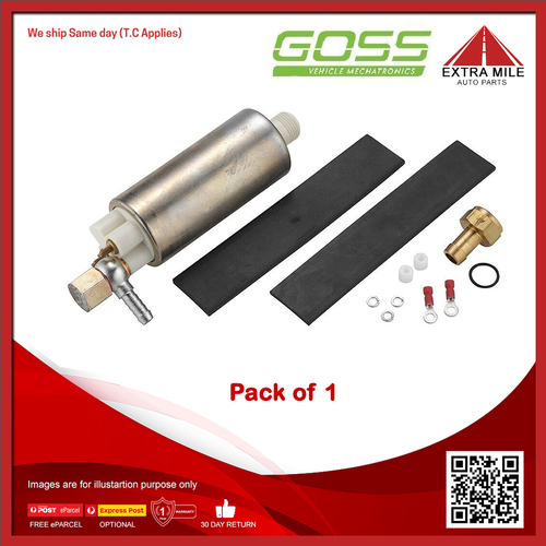 Goss Electric Fuel Pump For Valvo 265 2.7L PRV B27E V6 3sp Auto 4dr RWD