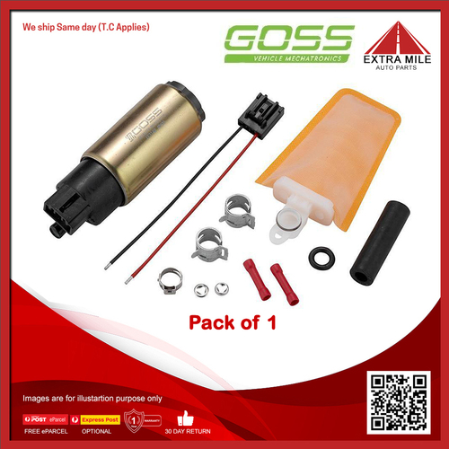 Goss Electric Fuel Pump For Toyota Vienta MCV20R 3.0L 1MZ-FE V6 4sp Auto 4dr