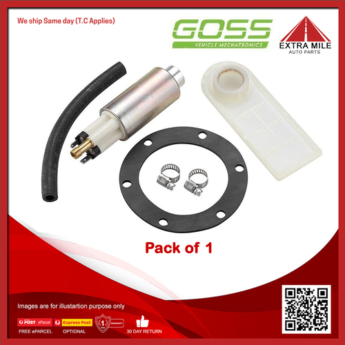 Goss Electric Fuel Pump For Hyndai S Coupe 1N 1.5L G4EK 4cyl 5sp Auto/Man 2dr