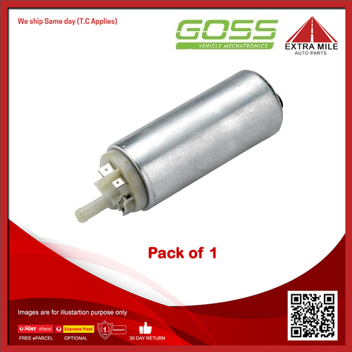 Goss Electric Fuel Pump For TD Cars TD2000 2.0L CA20E 4cyl 5sp Man 2dr RWD