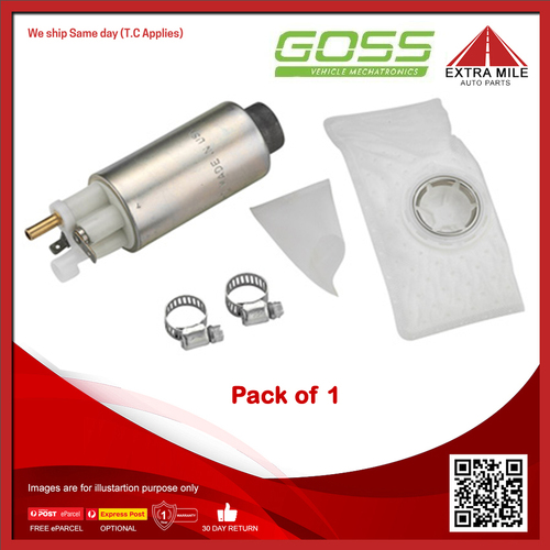 Goss Electric Fuel Pump For Juguar XK X150 4.2L AJV8 AJ133 AJ134 V8 6sp Auto 2dr