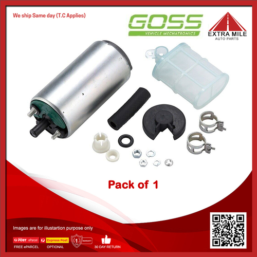 Goss Electric Fuel Pump For Mazda Luce HB Grey Import 1.3L 13B-RESI 4sp Auto 4dr