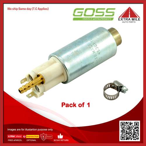 Goss Electric Fuel Pump For Saab 900i YS3A 2.0L/2.1L B202 B212 4cyl Auto/Man