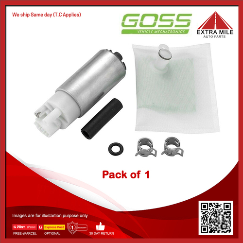 Goss Electric Fuel Pump For Honda HR-V GH 1.6L D16W1 4cyl 1sp 5sp Auto/Man