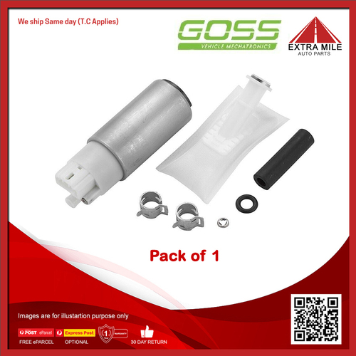 Goss Electric Fuel Pump For Nissan Terrano II R20 Grey Import 2.4L KA24E 4cyl 