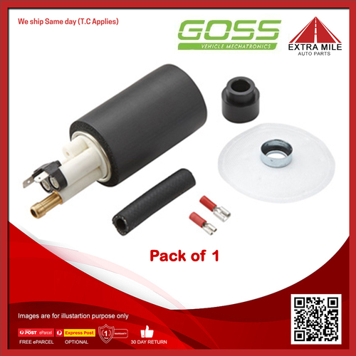 Goss Electric Fuel Pump For Mitsubishi Magna TM TN TR TS 2.6L SOHC 8v Carb 4cyl