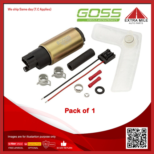 Goss Electric Fuel Pump For Mitsubishi Colt RG RZ 1.5L 4G15 4cyl 5sp Man