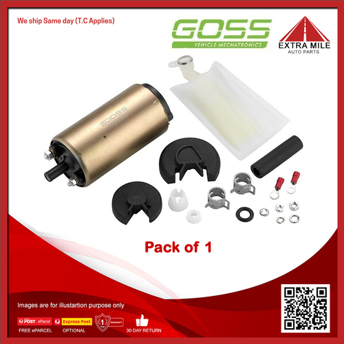 Goss Electric Fuel Pump For Rover 827 SLI Sterling 2.7L C27A1, C27A2 V6 Auto/Man