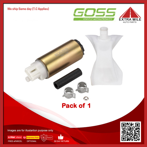 Goss Electric Fuel Pump For Nissan Navara D22 2.4L,3.0L KA24DE MPFI 4cyl - GE211